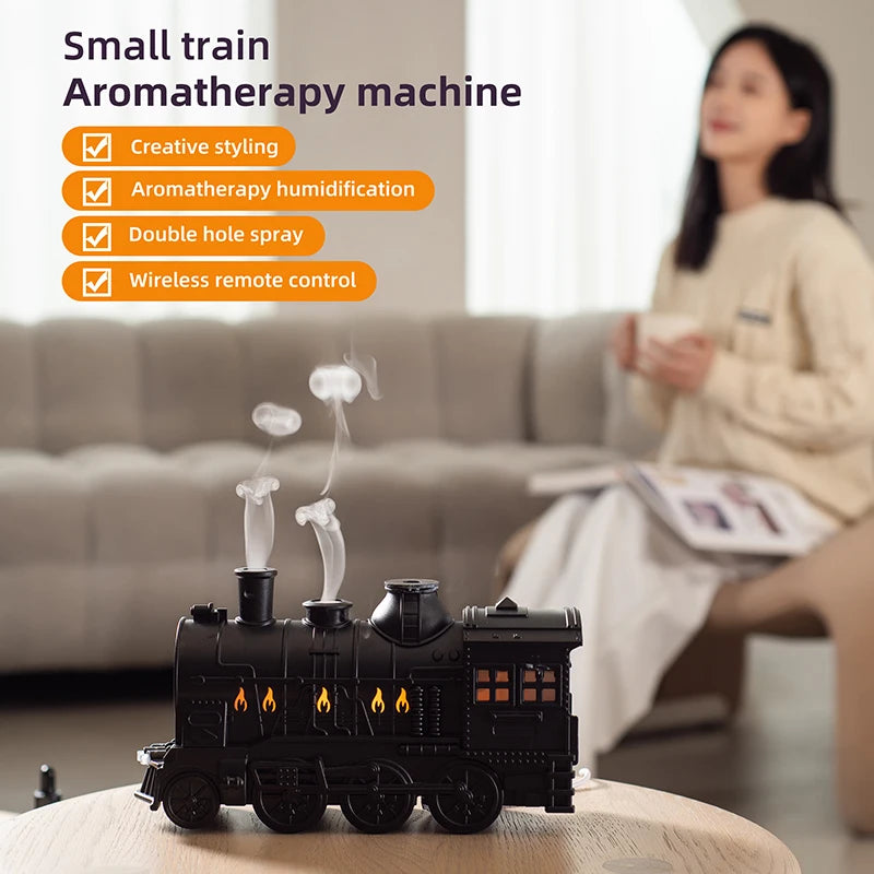 Train Air Humidifier/Essential Oil Aroma Diffusor