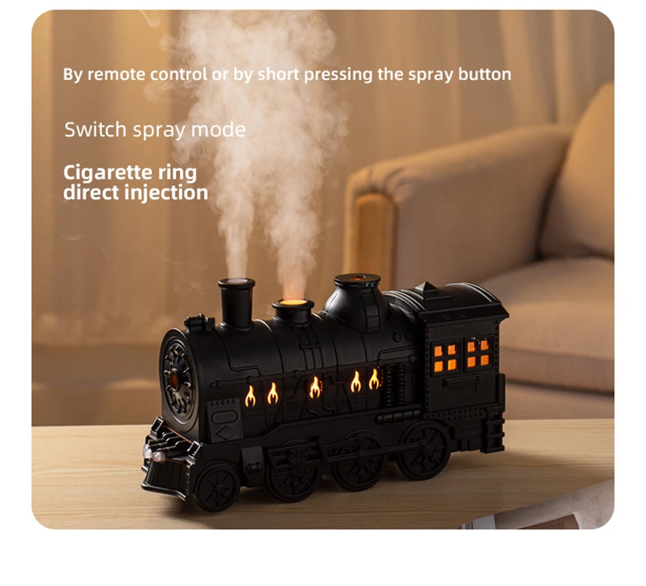 Train Air Humidifier/Essential Oil Aroma Diffusor