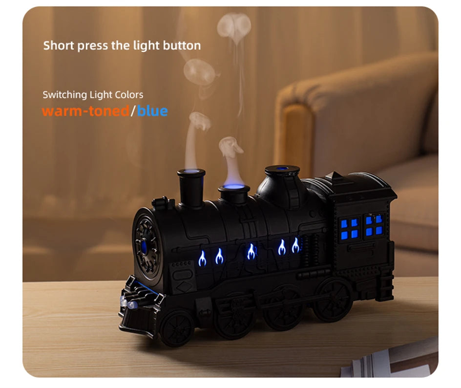 Train Air Humidifier/Essential Oil Aroma Diffusor