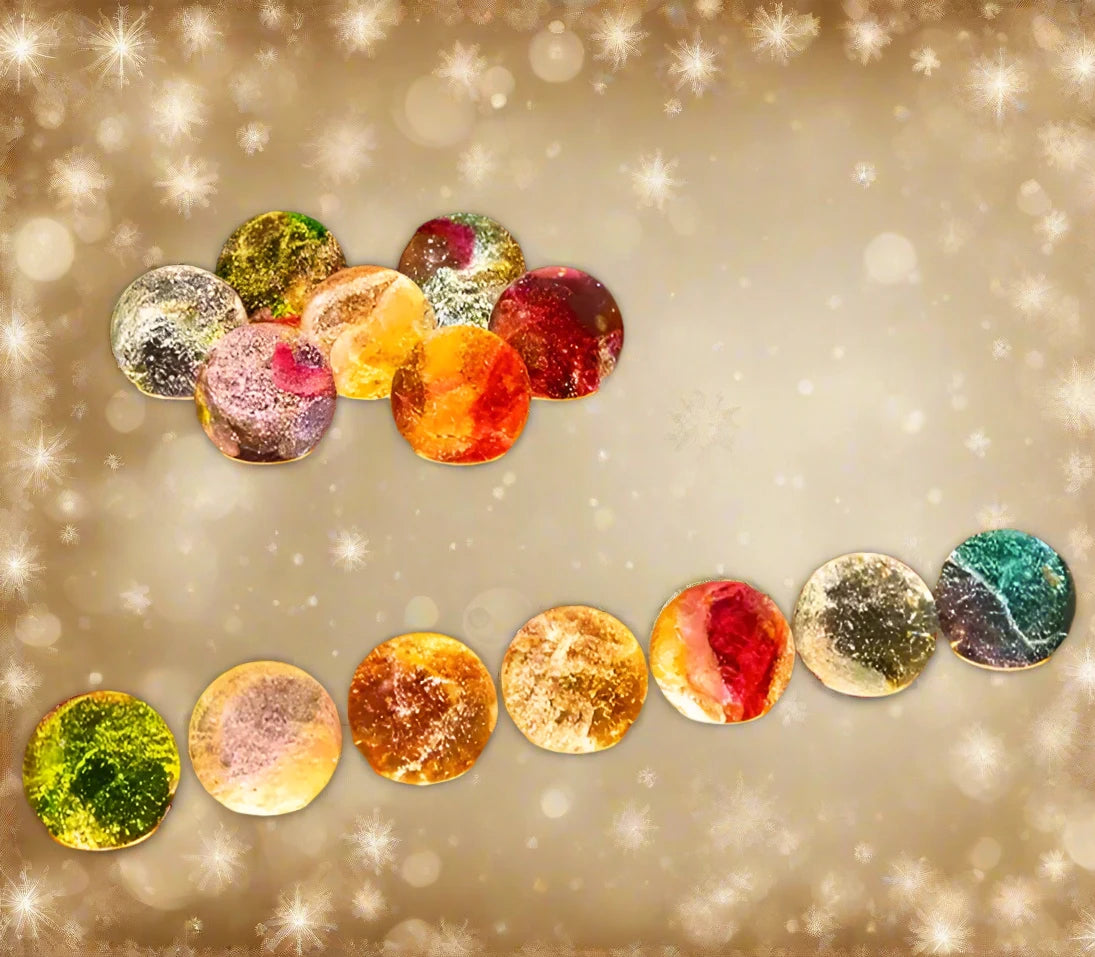 Creative Colored Glaze Luminous Crystal Ball